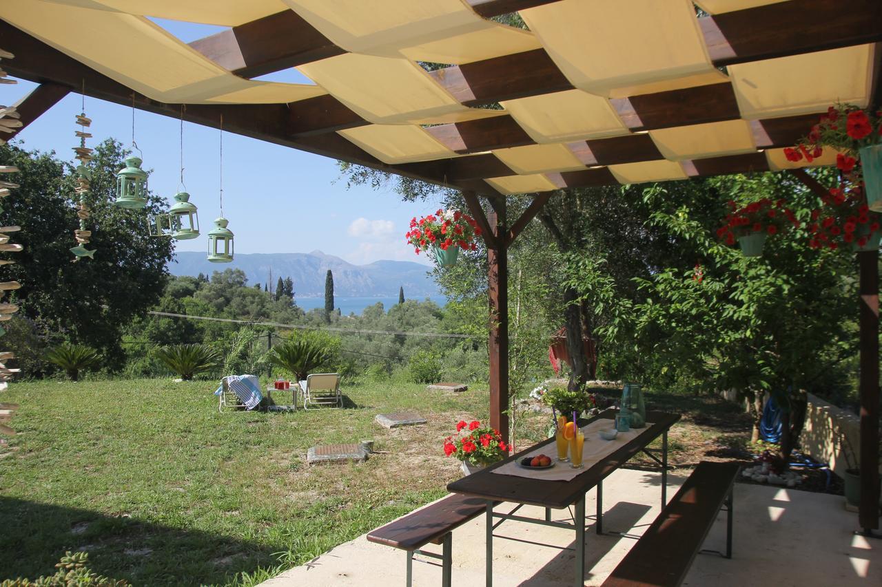 Corfu Villa Galini Potamós Exteriér fotografie
